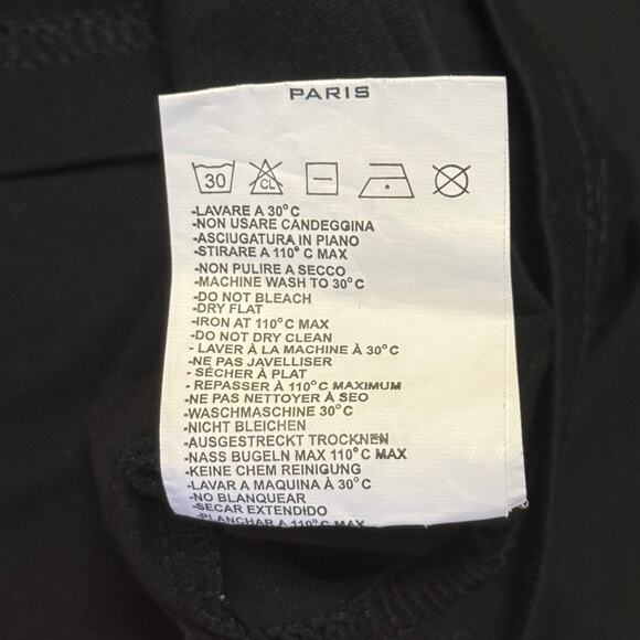 NWOT Givenchy Men’s Black Spine Skeleton Graphic Crewneck T-Shirt Size Medium - Picture 8 of 9